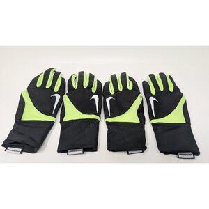 Nike running gloves size small TWO PAIRS